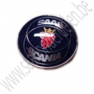Embleem motorkap Saab Scania Metaal OE-Kwaliteit Saab 900 Classic, 900NG, 9000, 9-3v1, ond.nr. 6911895, 4522884